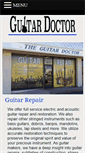 Mobile Screenshot of guitardoctor.net